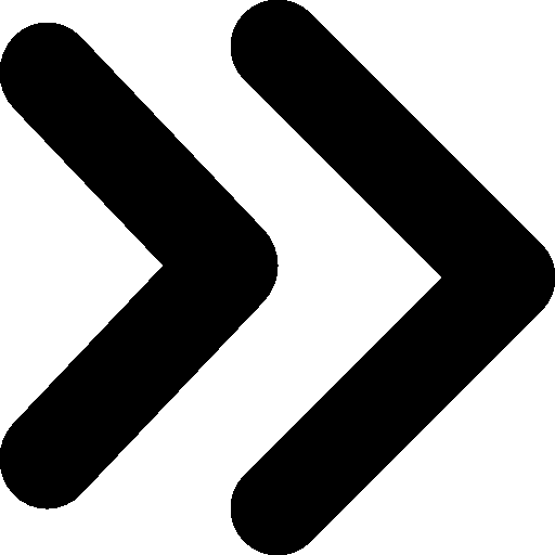 fast forward double right arrows symbol