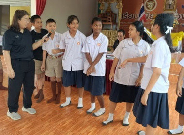 กจส.ให้ความรู้เรื่องสหกรณ์แก่นักเรียน และครูผู้รับผิดชอบ ... พารามิเตอร์รูปภาพ 1