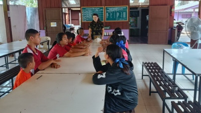 กจส.ให้ความรู้เรื่องสหกรณ์แก่นักเรียน รร.ตชด.บ้านท่ากุ่ม พารามิเตอร์รูปภาพ 1