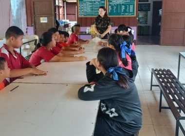 กจส.ให้ความรู้เรื่องสหกรณ์แก่นักเรียน รร.ตชด.บ้านท่ากุ่ม พารามิเตอร์รูปภาพ 1