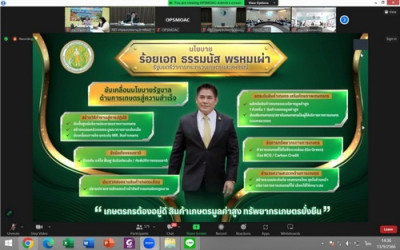 ร่วมรับฟังการมอบนโยบายขับเคลื่อนงานกระทรวงเกษตรและสหกรณ์ ... พารามิเตอร์รูปภาพ 1