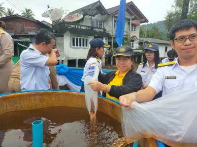 ร่วมพิธีปล่อยพันธุ์สัตว์น้ำ เนื่องในวันประมงแห่งชาติ ... พารามิเตอร์รูปภาพ 1